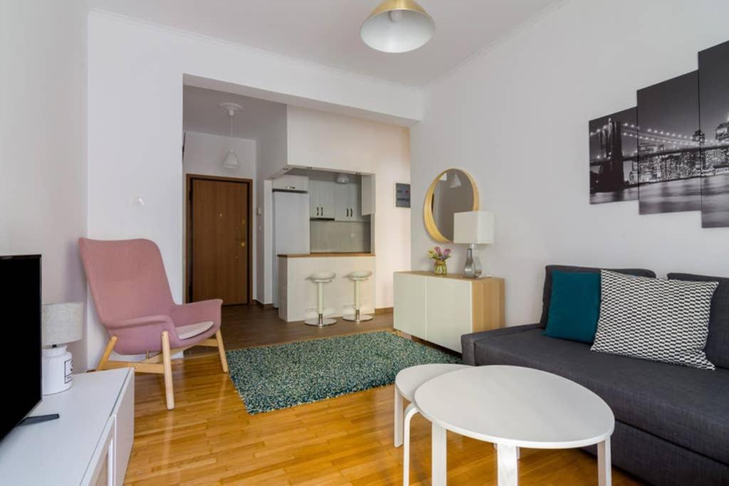 Brand New Decorated Flat For 4 Ppl In Pagrati Atenas Exterior foto